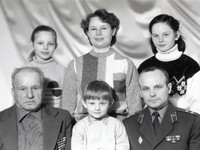 В кругу семьи. Минск.1987 год