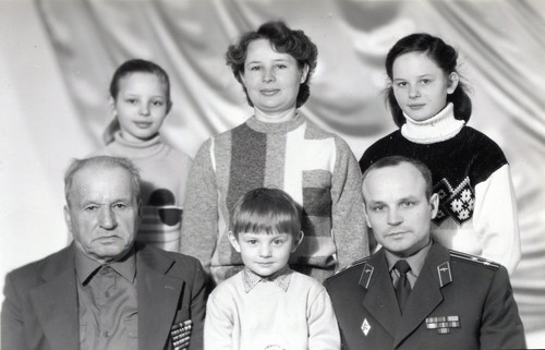 В кругу семьи. Минск.1987 год